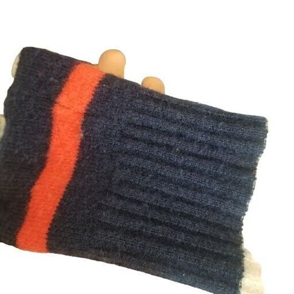 J. Crew Womens Wool Alpaca Striped Rainbow Sweater Sz XS Relaxed Preppy Classic - Picture 5 of 10